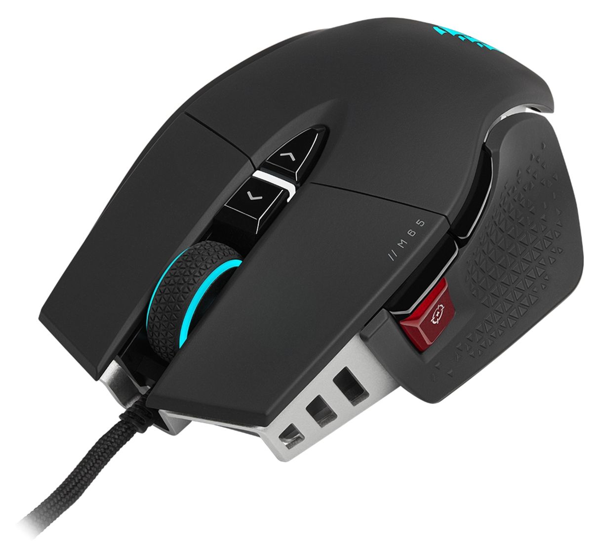 M65 RGB Ultra 26000 DPI Gaming Maus Optisch  (Schwarz) 