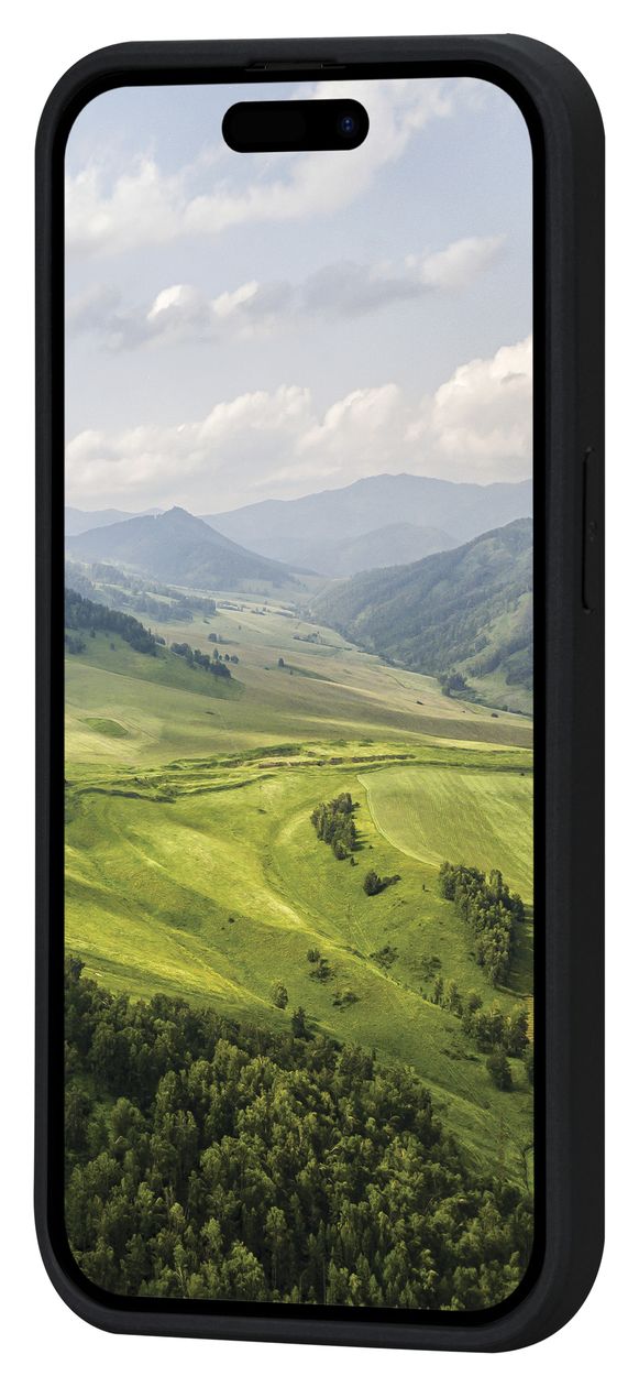 Greenland Cover für Apple iPhone 17e/16e/15/14/13  (Schwarz) 