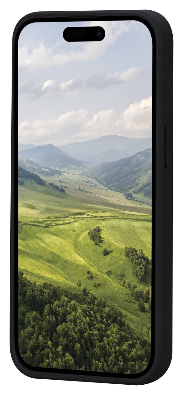 Greenland Cover für Apple iPhone 15 Pro  (Schwarz) 