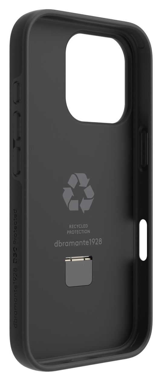 Iceland Ultra D3O MS Kick Cover für Apple iPhone 16 Pro  (Schwarz) 