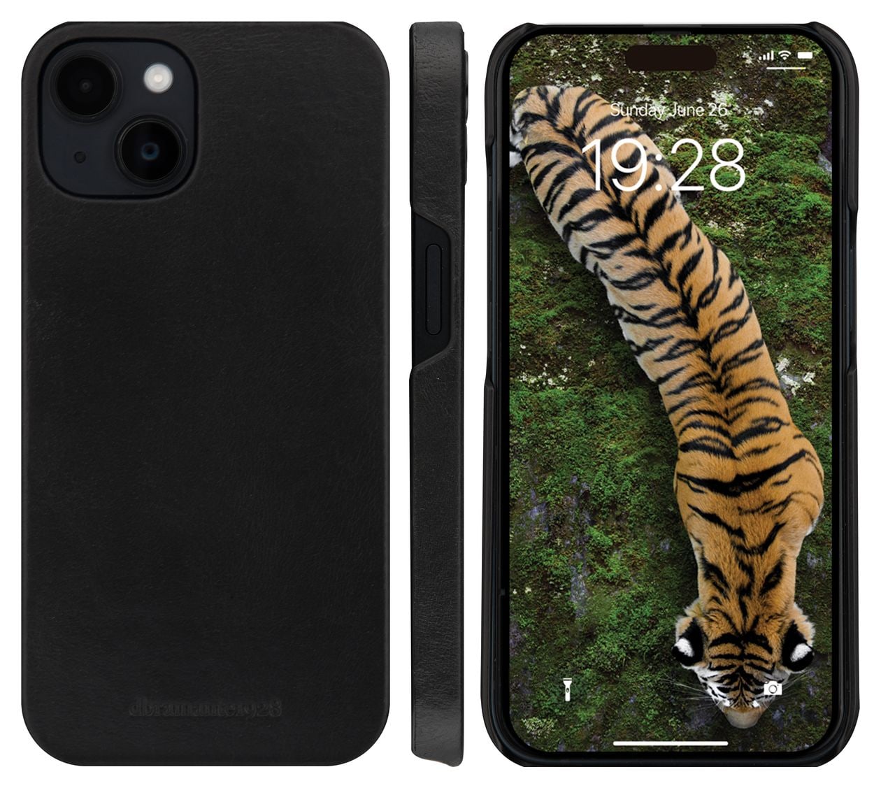 Lynge Folio für Apple iPhone 17e/16e/15/14/13  (Schwarz) 