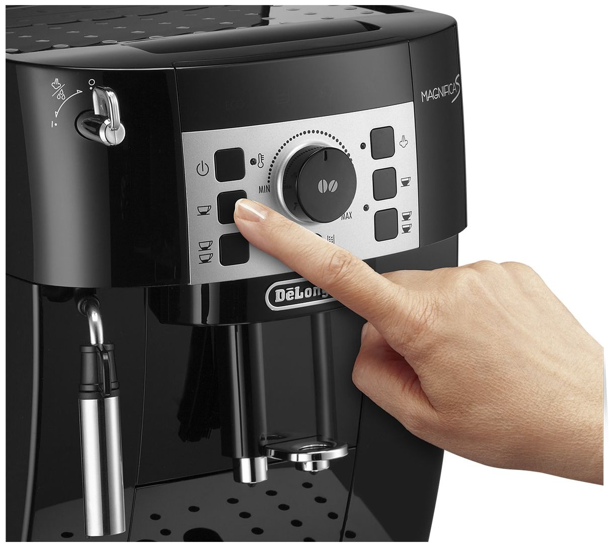 Magnifica S ECAM20.116.B Kaffeevollautomat 15 bar 250 g AutoClean (Schwarz) 