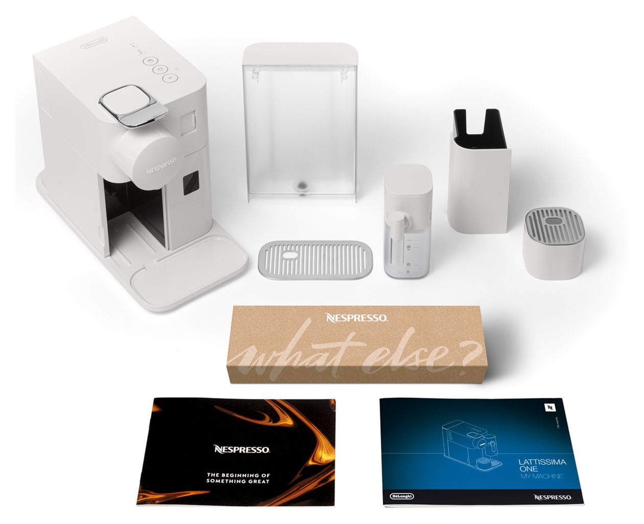 EN510.W Lattissima One Nespresso Kapselmaschine 19 bar 1,0 l  (Weiß) 