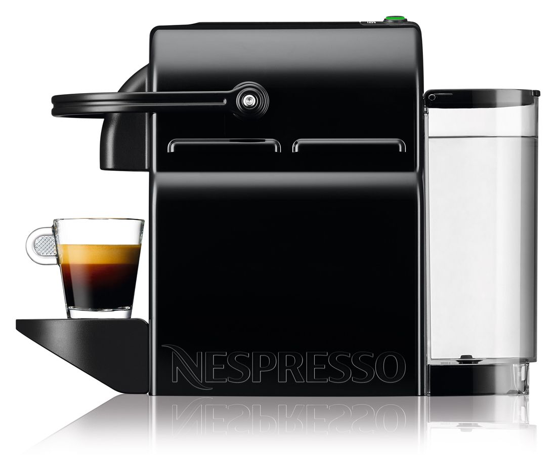 EN80.B Inissia Nespresso Kapselmaschine 19 bar 0,8 l  (Schwarz) 
