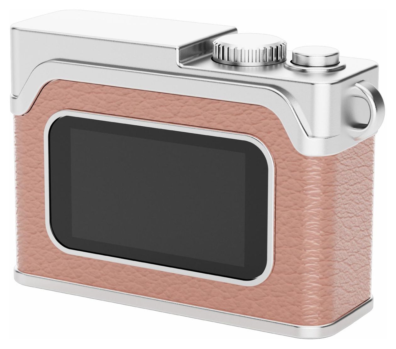 DMC-1203  Kompaktkamera  (Silber/Pink) 