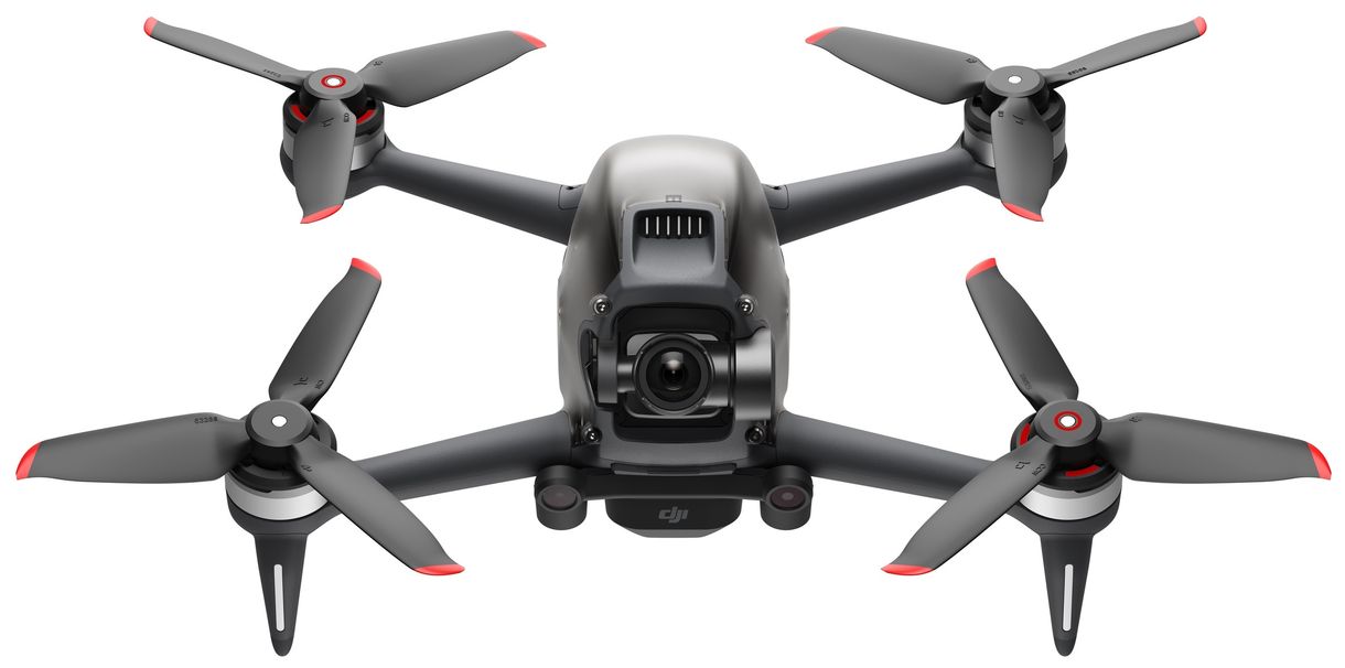 FPV Combo 3840 x 2160 Pixel Quadrocopter Multicopter/Drohne Flugzeit: 20 min (Grau) 