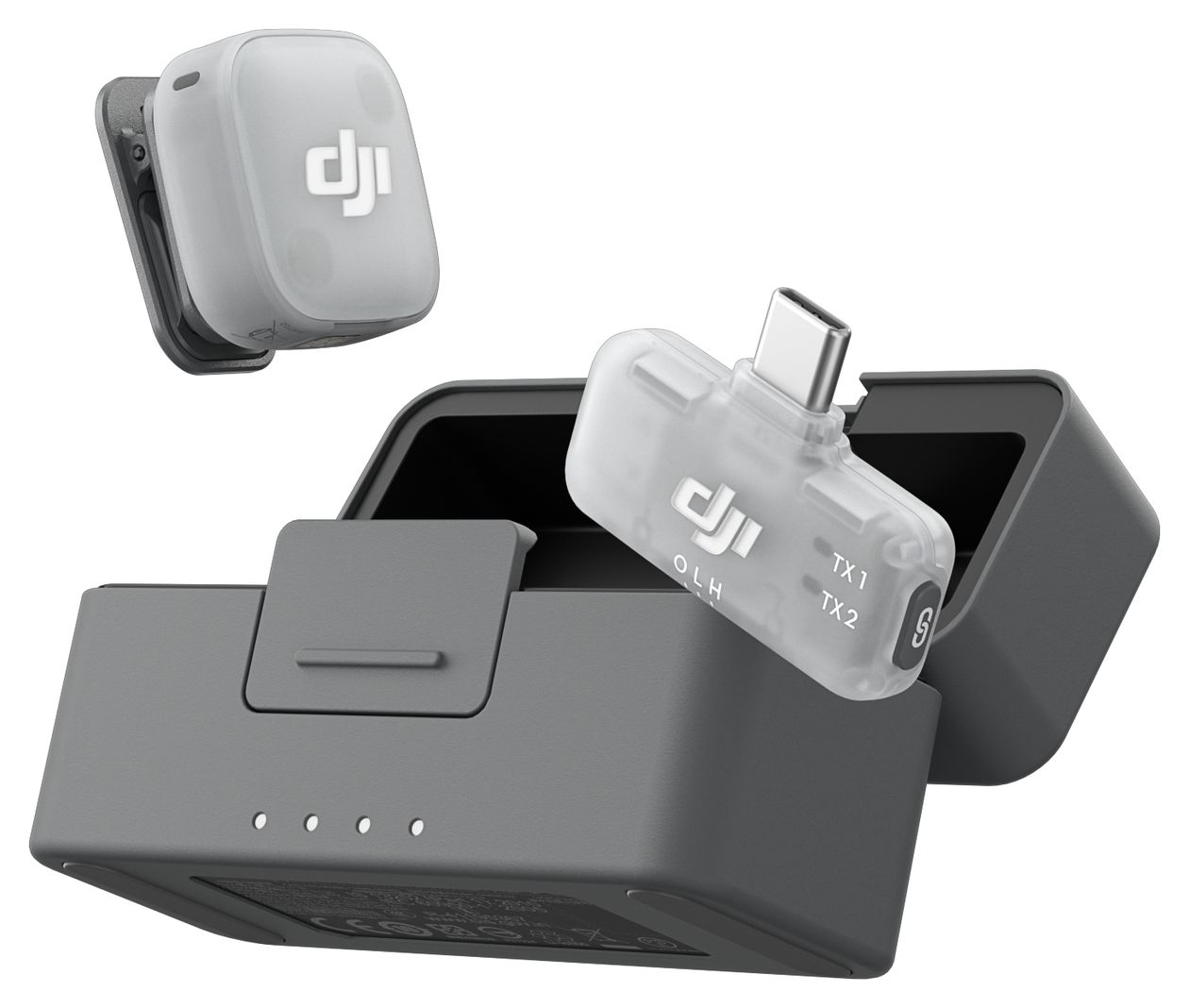 Mic Mini 2 (1 TX + 1 RX + Charging Case) 