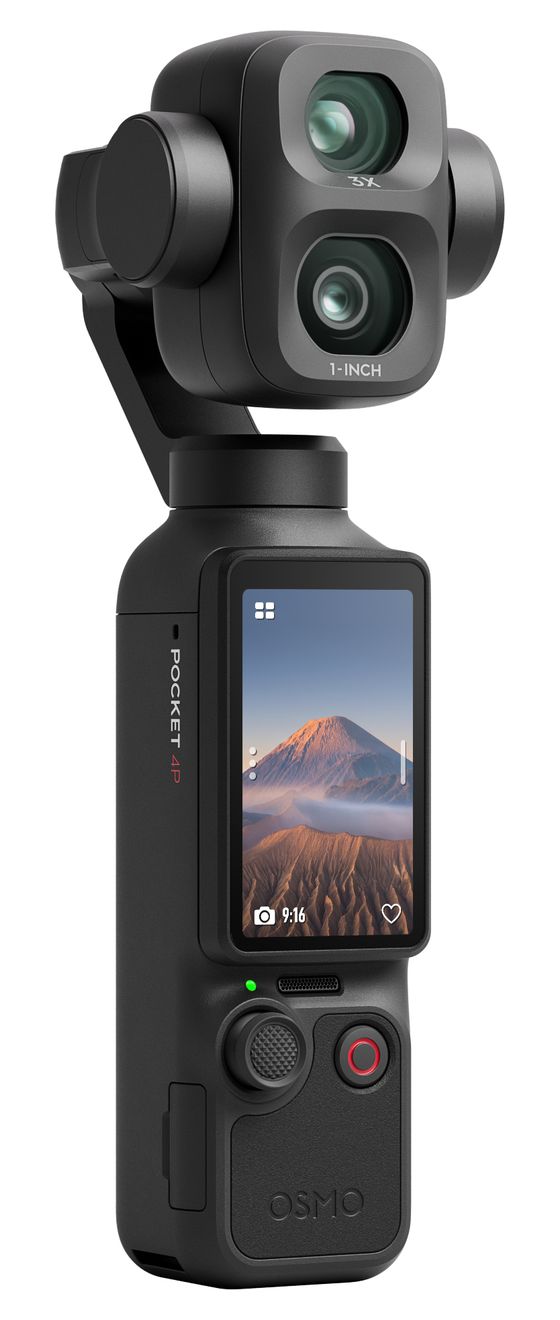 Osmo Pocket 4P Standard Combo 7680 x 4320 Pixel Aktion Kamera  (Schwarz) 