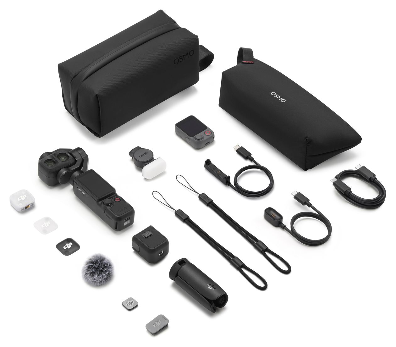 Osmo Pocket 4P Vlog Combo 7680 x 4320 Pixel Aktion Kamera  (Schwarz) 