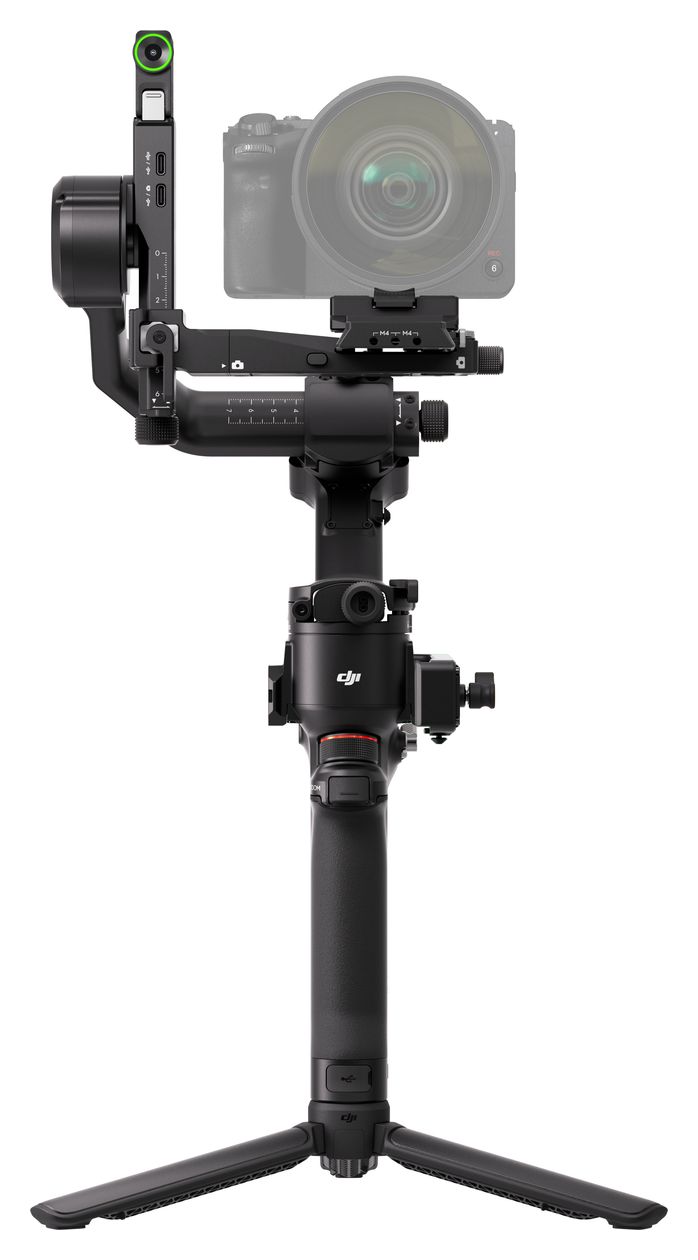 RS5 Stativ Gimbal für Kamera faltbar Bluetooth  (Schwarz) 