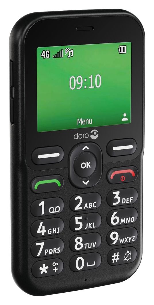 Leva E10 4G Smartphone 6,1 cm (2.4 Zoll 1 GHz 0,3 MP Single SIM  (Schwarz) 