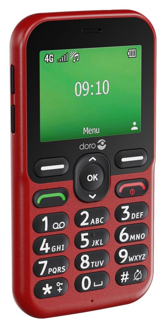 Leva E10 4G Smartphone 6,1 cm (2.4 Zoll 1 GHz 0,3 MP Single SIM  (Rot) 