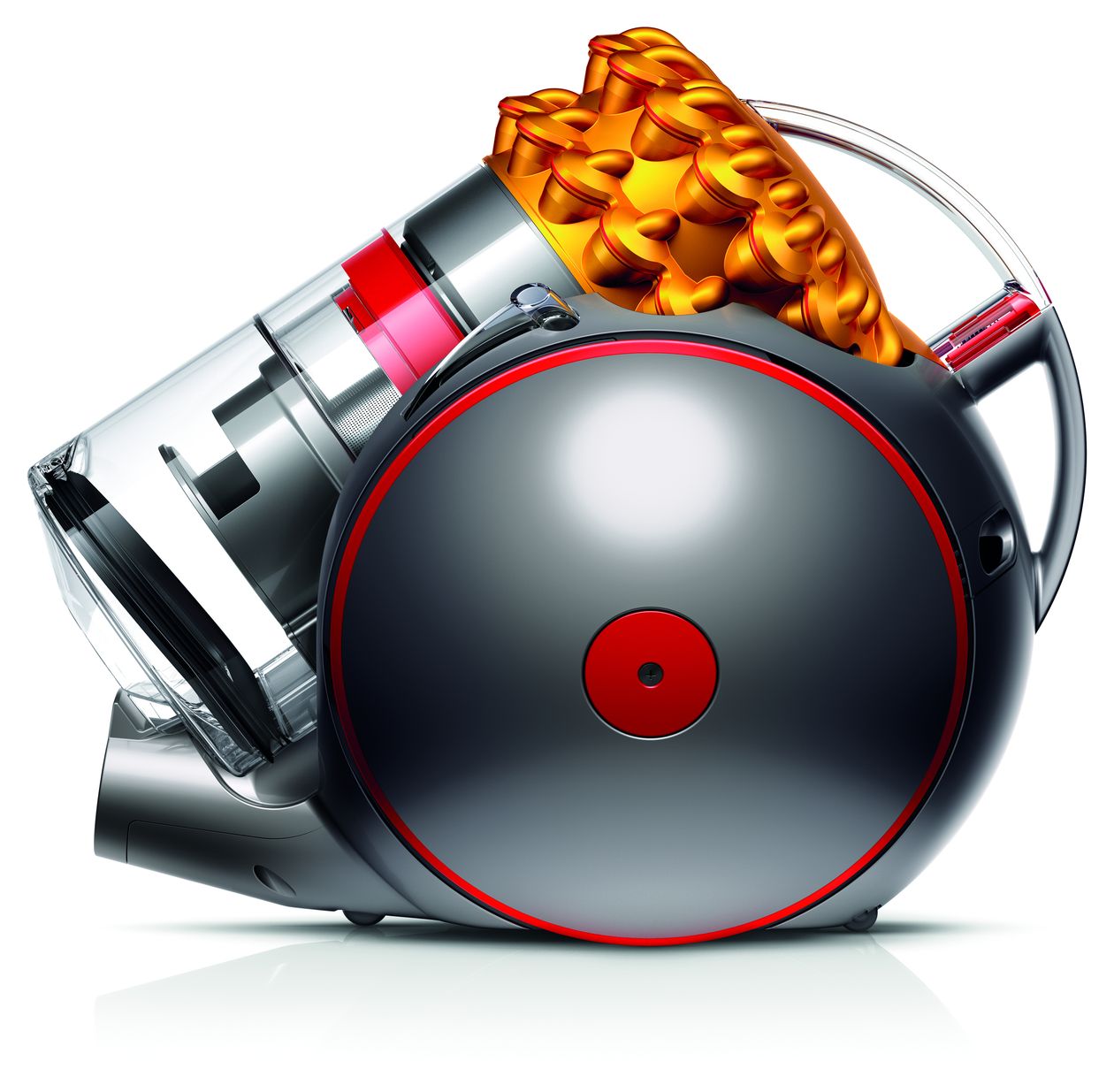 Cinetic Big Ball Multi Floor 2 Bodenstaubsauger Beutellos 700 W  (Grau, Gelb) 