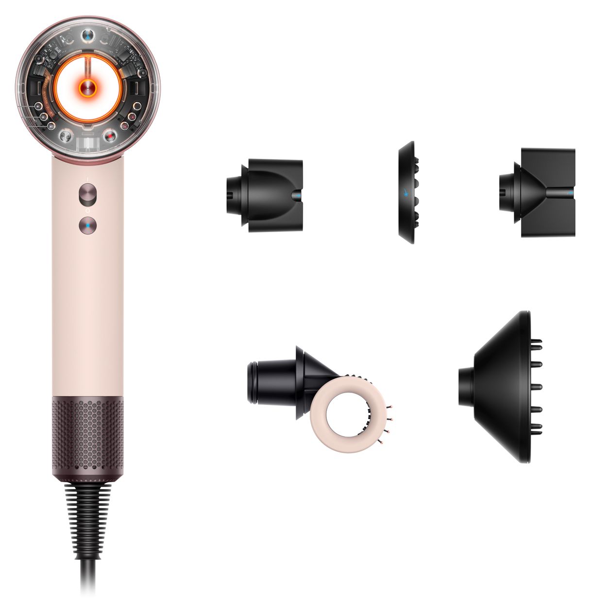 HD16 Supersonic Nural Haartrockner 1600 W  (Pink, Roségold) 