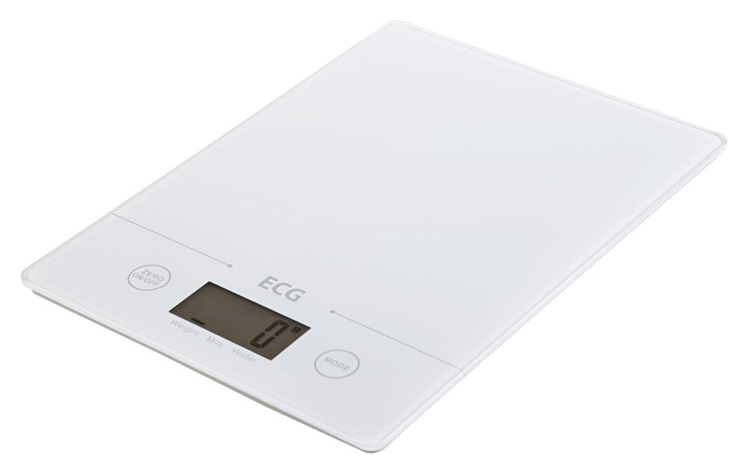 KV117 Slim Elektronische Küchenwaage bis 5 kg  (Weiß) 