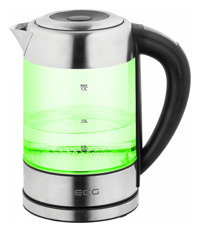 RK1777 1,7 l Wasserkocher 2200 W  (Schwarz, Edelstahl) 