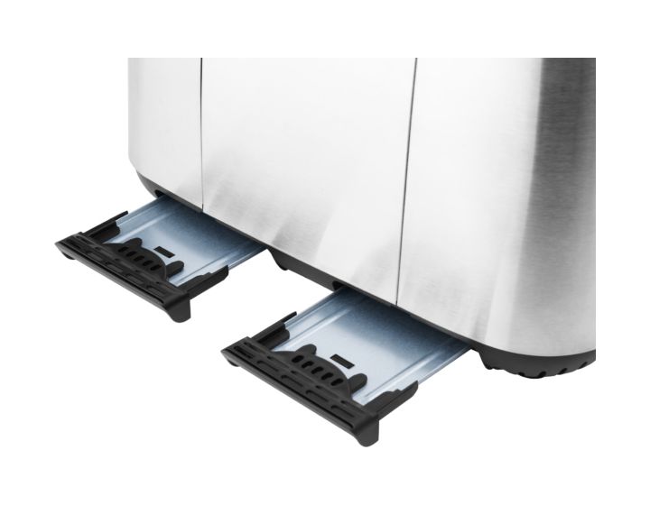 ST4767 Timber Toaster 1850 W 4 Scheibe(n) 7 Stufen  (Schwarz, Edelstahl) 