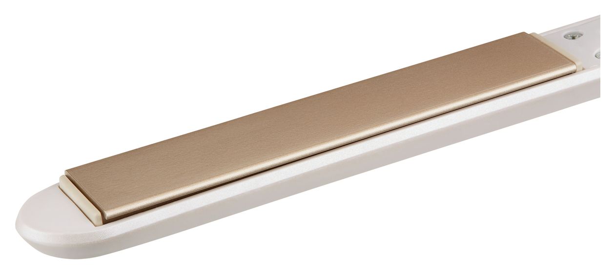 ZV117 Haarglätter 40 W  (Roségold, Weiß) 