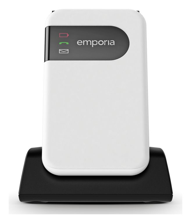 SimpliCity glam 4G Smartphone 7,11 cm (2.8 Zoll) Single SIM  (Weiß) 