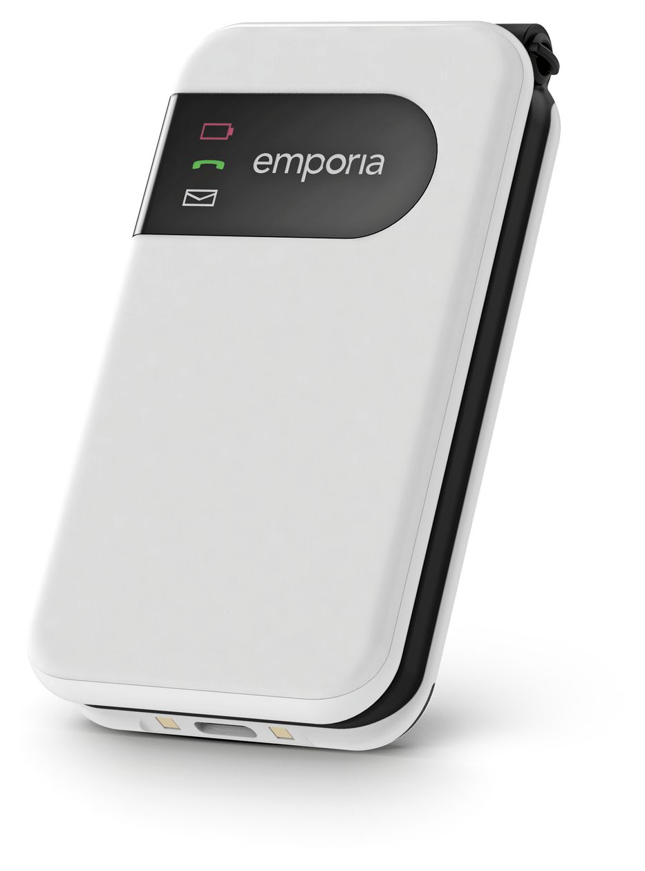 SimpliCity glam 2G Smartphone 7,11 cm (2.8 Zoll)  (Weiß) 