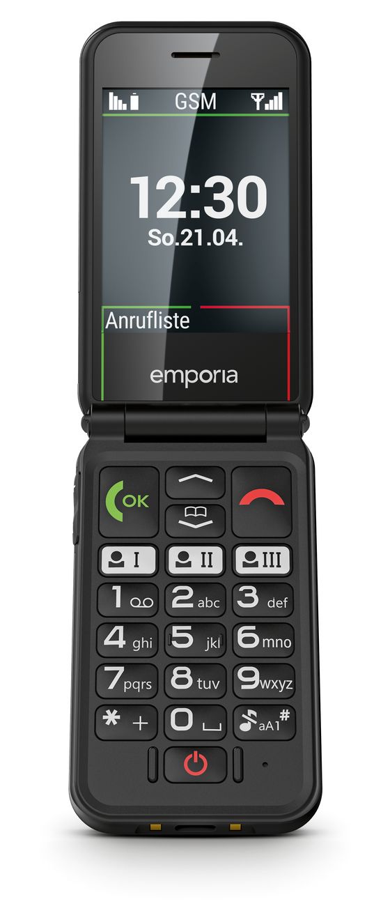 SimpliCity glam 2G Smartphone 7,11 cm (2.8 Zoll)  (Weiß) 