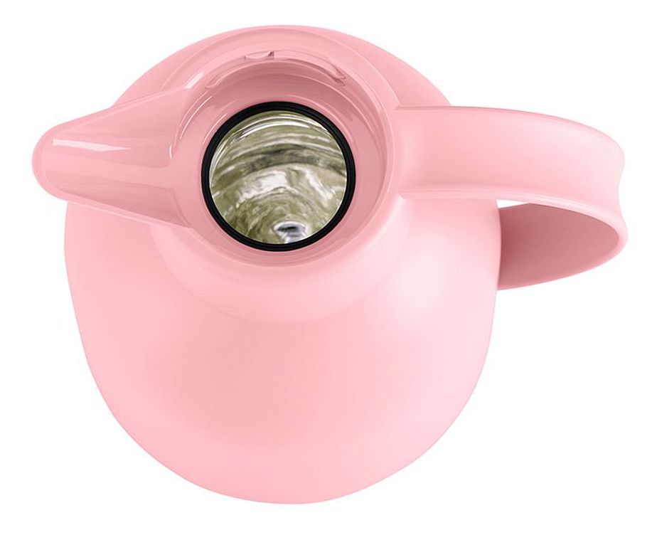 SAMBA Quick Press Isolierkanne 1,0l Glas-Isolierkolben  (Pink) 