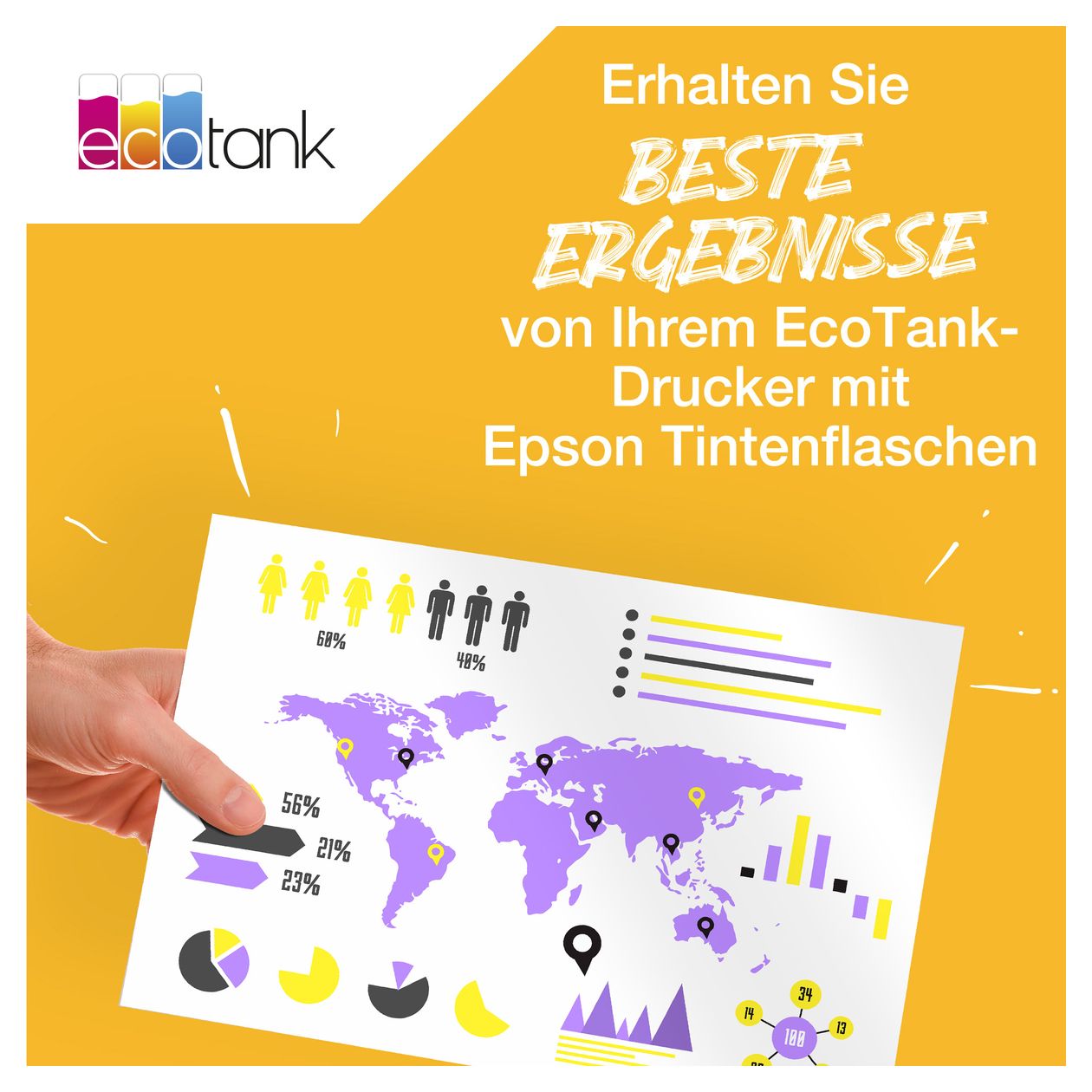 113 C13T06B240 originale Druckerpatronen Cyan 70 ml 