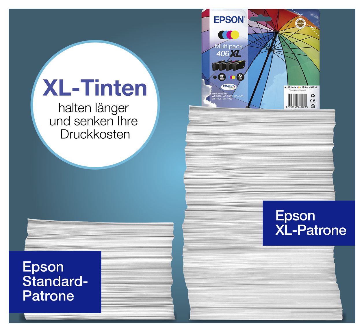 406XL C13T17H64010 Druckerpatronen 19,1 ml 