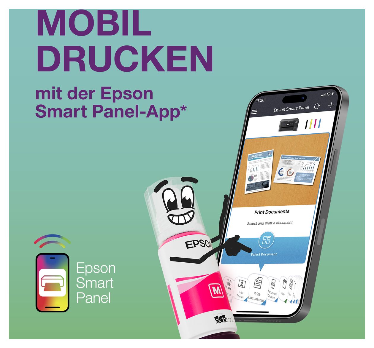 EcoTank ET-18100 Foto Drucker 5760 x 1440 DPI  (Schwarz) 
