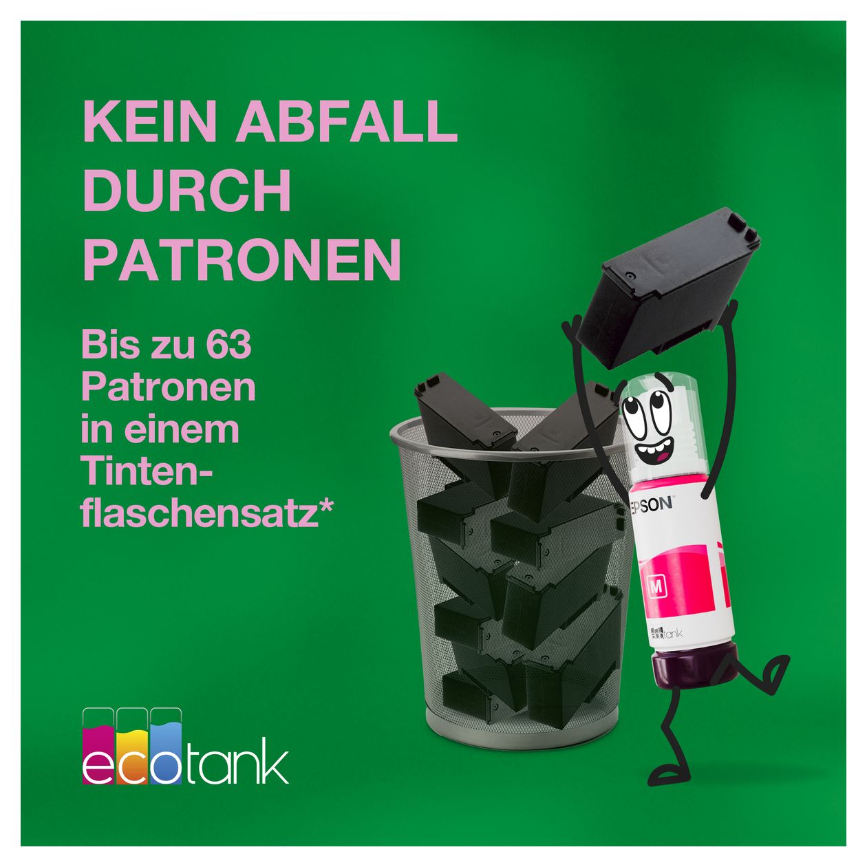 EcoTank ET-3950 All in One A4 Tintenstrahl Drucker 4800 x 1200 DPI 