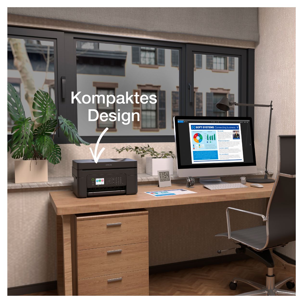 WorkForce WF-2950DWF All in One A4 Tintenstrahl Drucker 5760 x 1440 DPI 