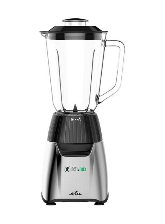 ActivMix Premium 1 l Standmixer 350 W (Schwarz, Edelstahl, Transparent) 