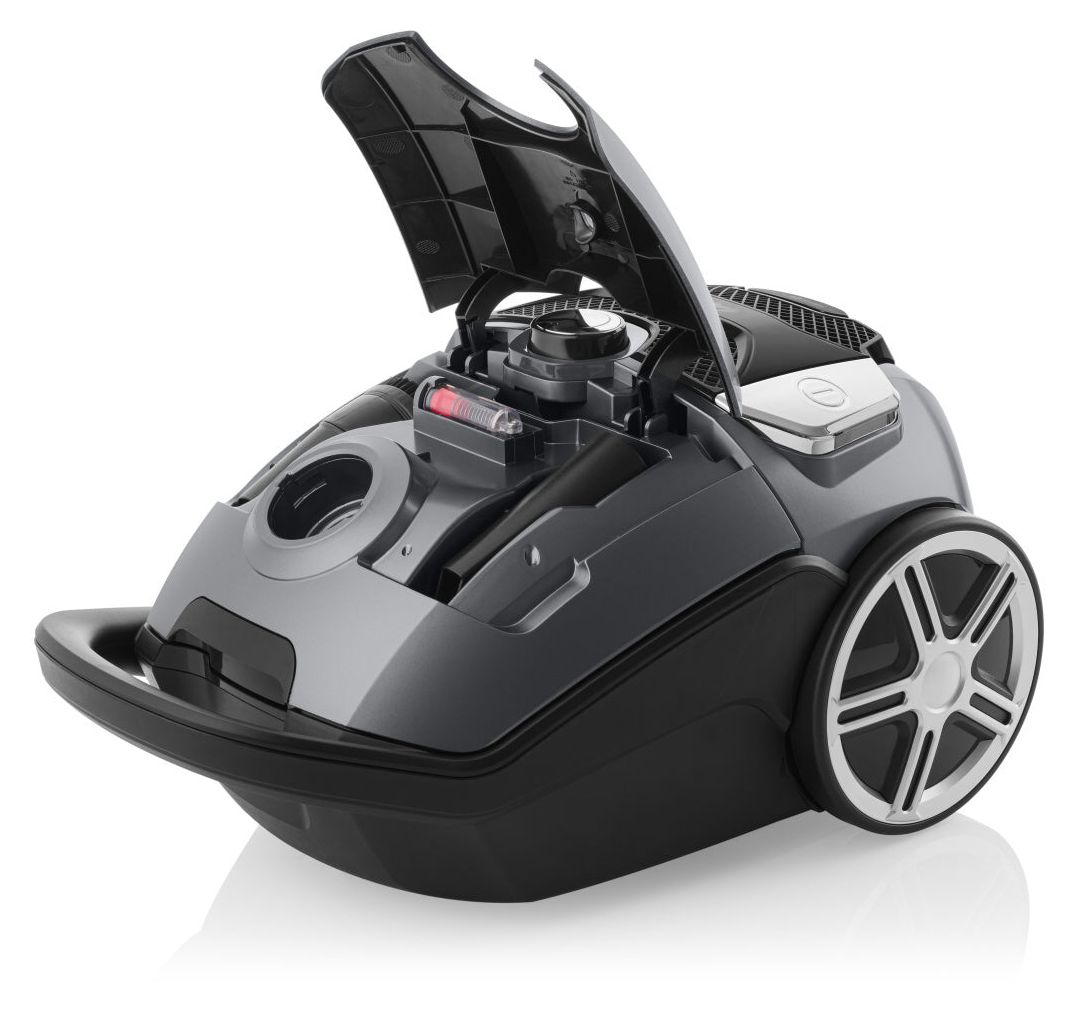 Avanto Bodenstaubsauger Beutellos 800 W HEPA  (Schwarz, Grau) 