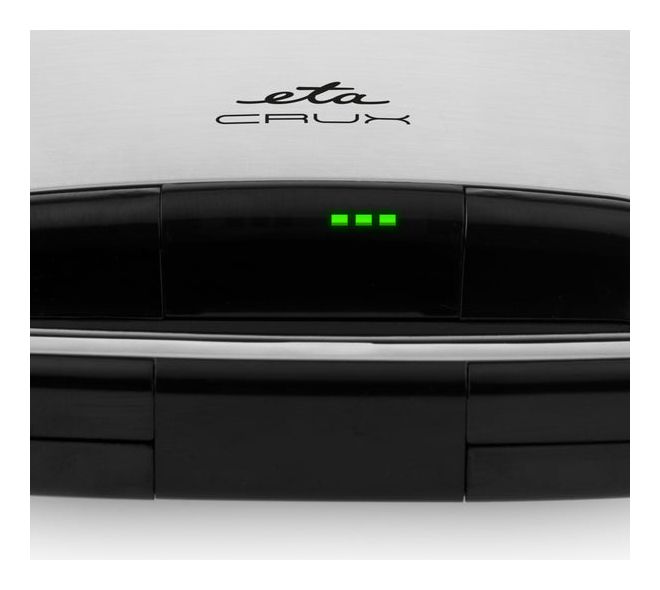 Crux Sandwichmaker 750 W für 4 Sandwiches  (Aluminium) 