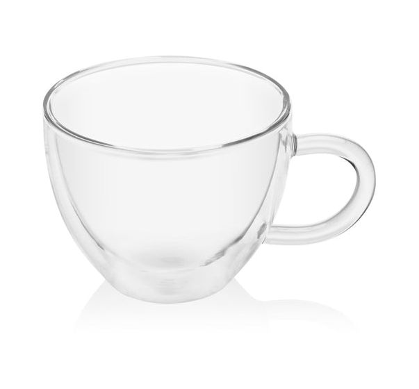 Doppelwandige Cappuccino Gläser  Tasse  (Transparent) 