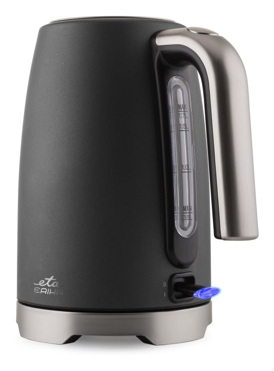 Erika 1,7 l Wasserkocher 2200 W  (Anthrazit) 