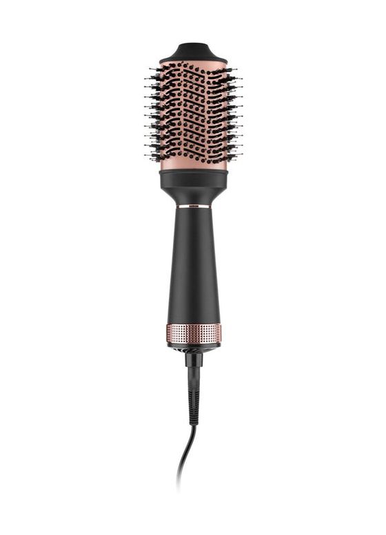 Fenite Warmluftbürste 1300 W  (Schwarz/Rose) 