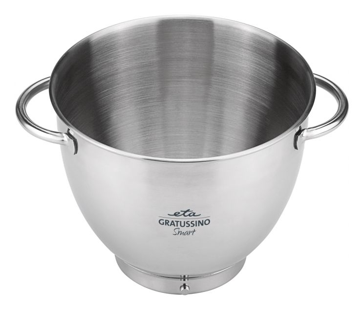 Gratussino Smart 800 W Küchenmaschine 4,5 l  (Edelstahl, Weiß) 