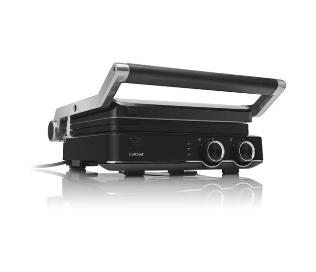 GrilChef 2000 W  (Schwarz, Edelstahl) 