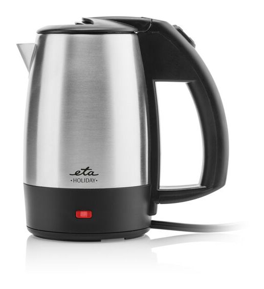 Holiday 0,5 l Wasserkocher 1000 W  (Schwarz, Edelstahl) 