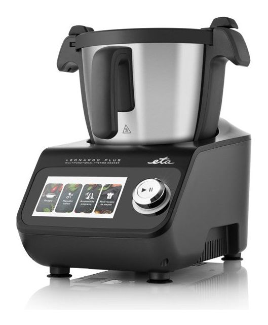Leonardo Plus 600 W Küchenmaschine 3,5 l mit Waage  (Schwarz, Grau) 