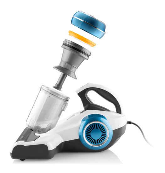 Roxy Handstaubsauger Beutellos  (Blau, Weiß) 