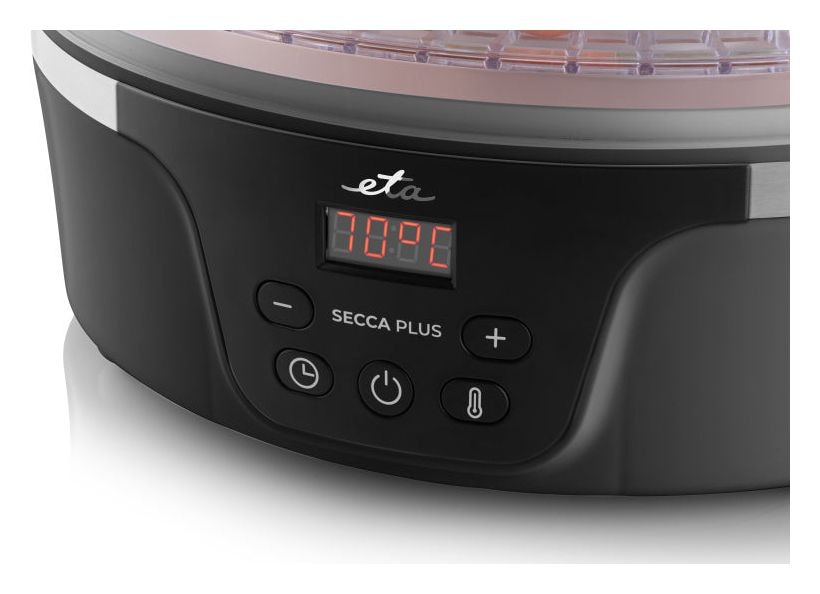 Secca Dörrautomat 380 W 24 h Maximale Timer-Zeit 8 Dörrgitter 
