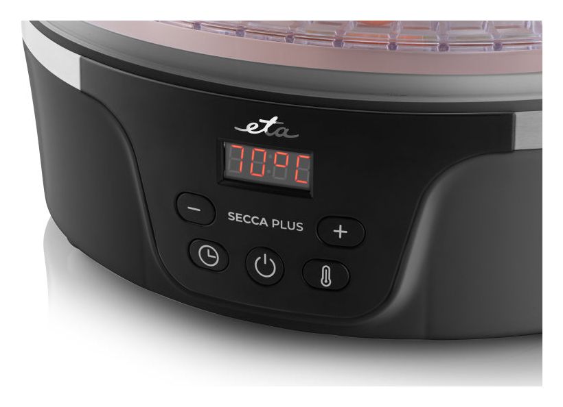 Secca Plus Dörrautomat 380 W Timer 24 h 8 Dörrgitter 