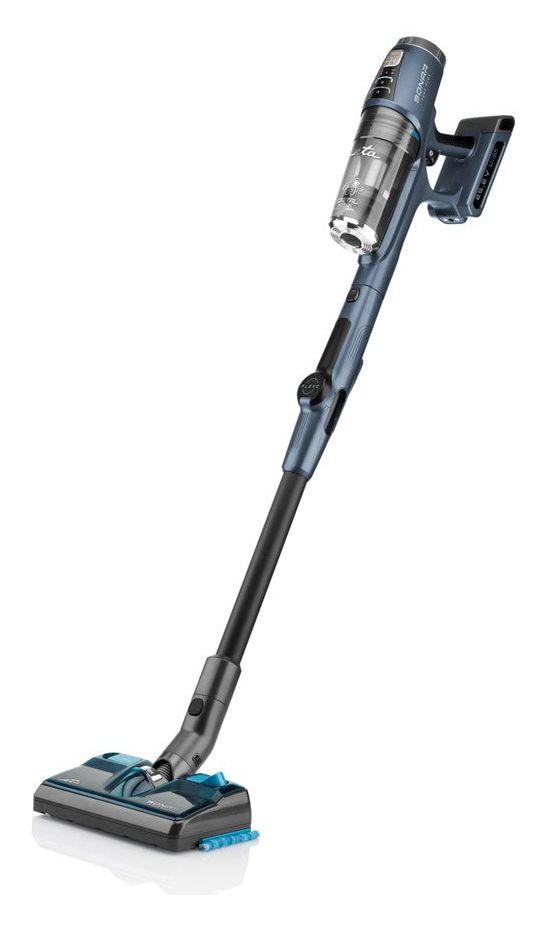 Sonar Aqua Plus Handstaubsauger Beutellos bis 40 min Laufzeit 25,2 V HEPA  (Blau) 