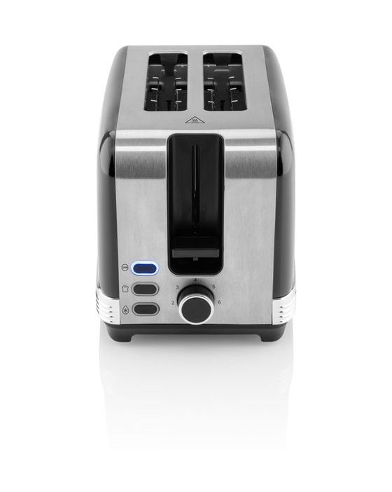 Storio Toaster 930 W 2 Scheibe(n) 7 Stufen  (Schwarz) 