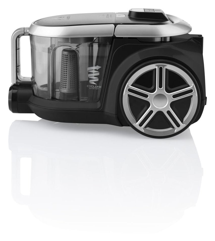 Stormy Bodenstaubsauger Beutellos 800 W HEPA  (Schwarz, Blau) 