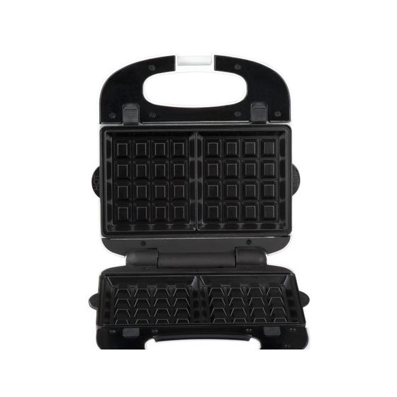 Tampo Sandwichmaker 700 W für 2 Sandwiches  (Schwarz, Weiß) 
