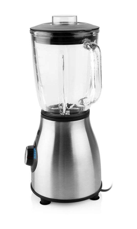 Twixer 1,75 l Standmixer 1000 W  (Schwarz, Edelstahl) 