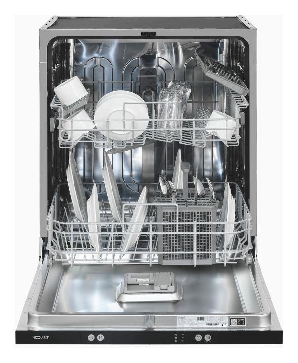 EGSP1014-E-450D 60 cm Geschirrspüler vollintegriert (ohne Front) Leise 14 Maßgedecke aquaStop Funktion 